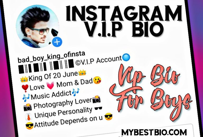 100 BEST Instagram Bio For Boys Stylish Attitude Bio For Insta