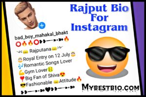 Rajputana bio for Instagram