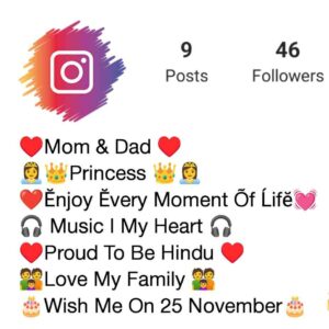Girls Bio For Instagram