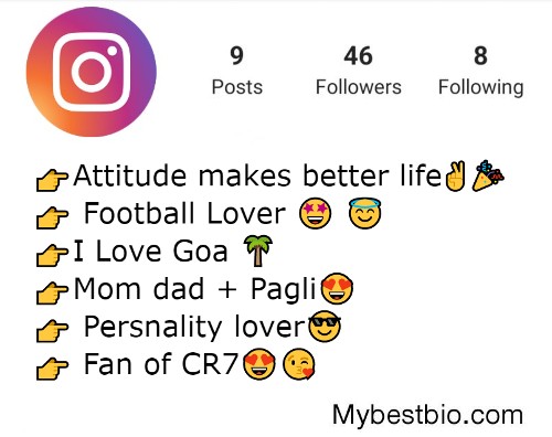 Instagram Bio For Football Lovers