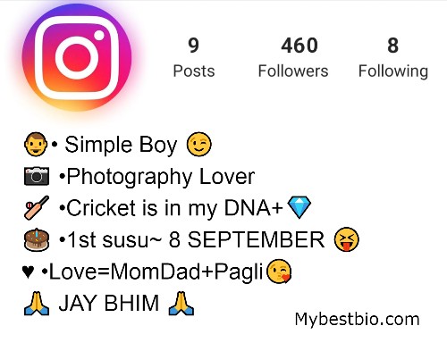 Jay Bhim Bio For Instagram